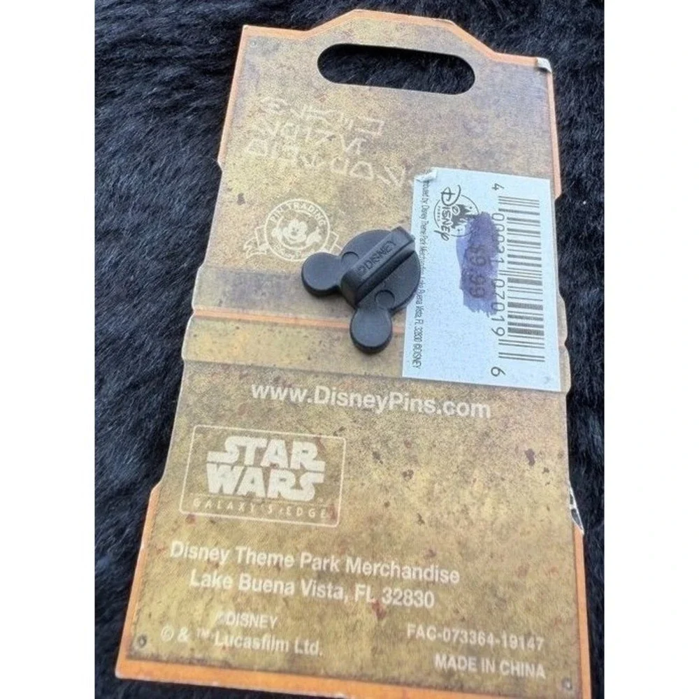 Disneyland Star Wars Galaxy's Edge Batuu Open Edition Trading Pin Original Card